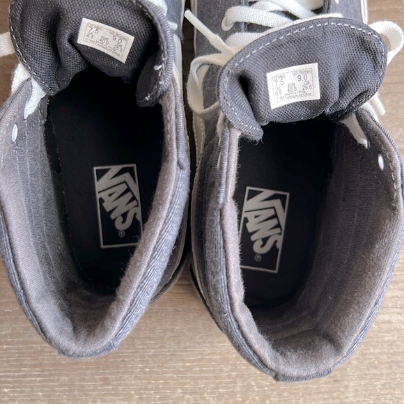 NWOT Vans Sk8-Hi Jersey Sneaker - Picture 8 of 9